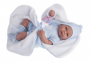 Кукла Фернан в голубом, 40 см. (Antonio Juan Munecas, 3362B)